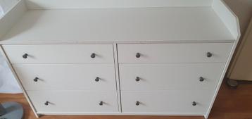 IKEA Hauga Commode met 6 lades