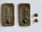 2 Schouder sets adjudant / vaandrig GVT & DT, Verzenden, Landmacht, Nederland, Kleding of Schoenen