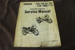 Yamaha FZR750 RT RU FZR1000 T U 1987 service manual FZR 1000, Ophalen of Verzenden, Yamaha