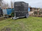 Te koop 2 paards bockman master paardentrailer, Auto diversen, Aanhangers en Bagagewagens, Ophalen, Gebruikt