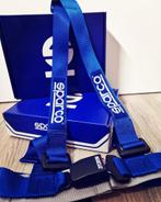 Sparco Club H4 4-punts gordel Blauw zwart rood