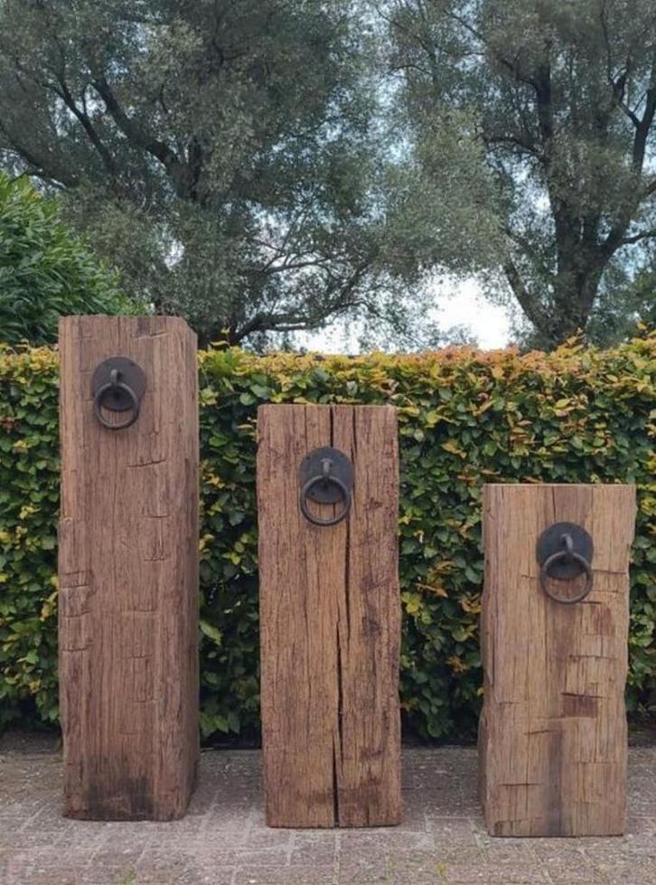 Vanaf € 35,-Meerpaal/Meerpalen/Dukdalf/Sokkel/Bank/tv-meubel, Huis en Inrichting, Woonaccessoires | Zuilen en Pilaren, Gebruikt