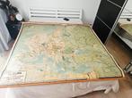 Schoolwandkaart Europa van omstreeks 1951-1953, Antiek en Kunst, Ophalen, Aardrijkskunde
