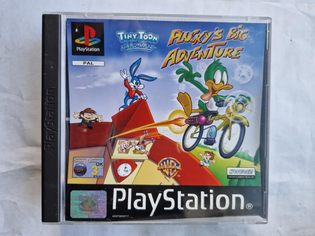tiny toon advanture PLUCKY'S big adventure, Gebruikt, 1 speler, Racen en Vliegen, Ophalen of Verzenden