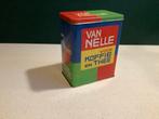 Van Nelle blik voor koffie of thee, heel kleurrijk, klassiek, Ophalen of Verzenden, Gebruikt, Koffie, Van Nelle