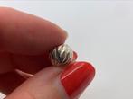 X644 Pandora zilveren stopper bedel rond, Pandora, Ophalen of Verzenden, X, Zilver
