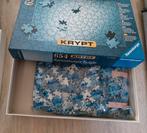 Ravensburger Krypt Zilver puzzel, Ophalen of Verzenden, 500 t/m 1500 stukjes, Zo goed als nieuw