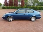 Saab 9-3 2.0 I Coupe 1998 Blauw, Voorwielaandrijving, 65 €/maand, Stof, Beige