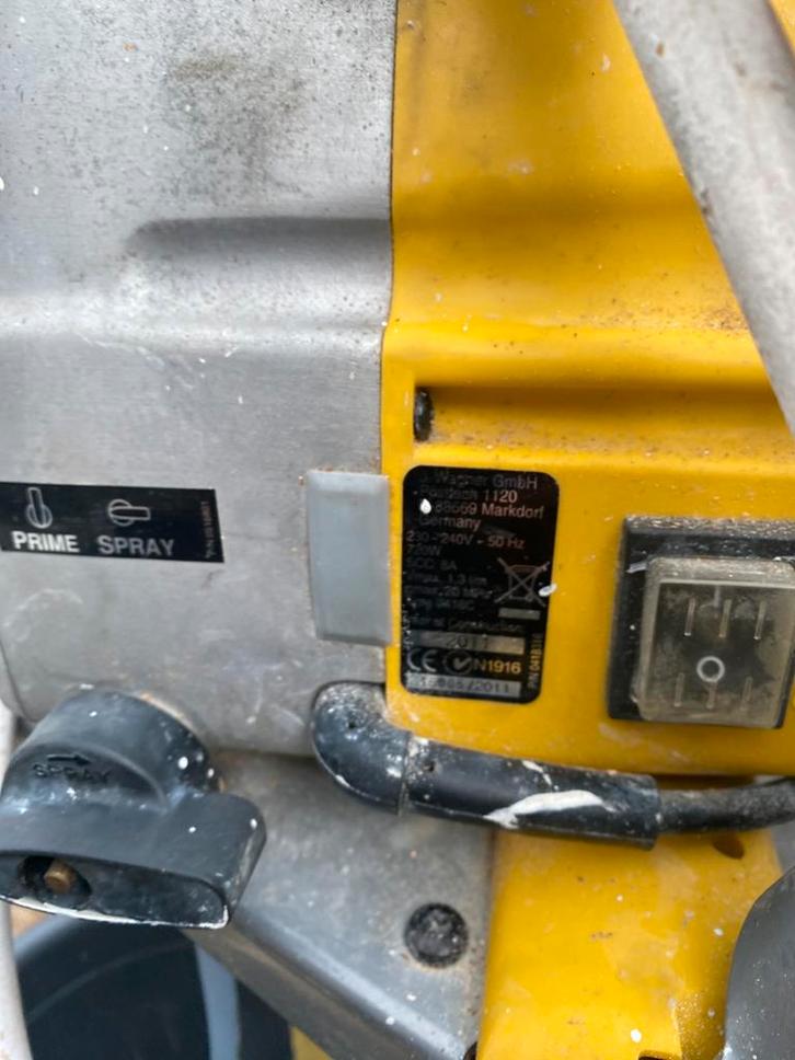 Wagner pro 119 gereviseerd, Doe-het-zelf en Verbouw, Schildersmaterialen, Zo goed als nieuw, Verfspuit of Verfpomp, Ophalen of Verzenden