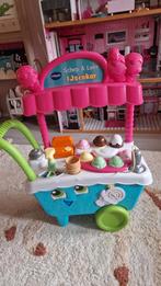 Vtech Schep & Leer IJscokar, Kinderen en Baby's, Ophalen, Zo goed als nieuw, Auto, Met wieltjes