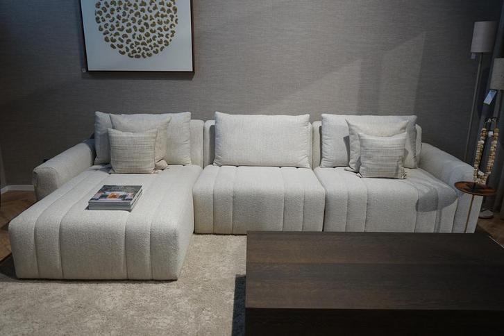 Passe Partout bank Xavio, Huis en Inrichting, Banken | Bankstellen, Nieuw, Hoekbank, Vierpersoons of meer, 300 cm of meer, Stof