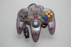 Nintendo 64 (N64): Clear ( Atomic ) Purple Controller, Spelcomputers en Games, Gebruikt, Platform, Ophalen of Verzenden