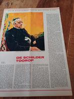 Artikel de schilder Jan Toorop 1960, Verzamelen, Ophalen of Verzenden