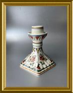 Porceleyne Fles kandelaar: polychroom Delft, Antiek en Kunst, Ophalen of Verzenden