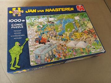 Puzzel Jan van Haasteren - De Filmset (1000 stukjes) beschikbaar voor biedingen