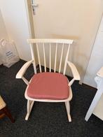 Vintage Schommelstoel - Comfort en Stijl, Huis en Inrichting, Stoelen, Ophalen, Gebruikt, Wit, Eén