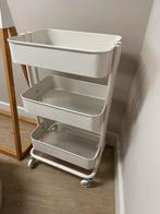 Ikea trolley keuken wit nieuw, 50 tot 100 cm, Minder dan 100 cm, 25 tot 50 cm, Ophalen of Verzenden
