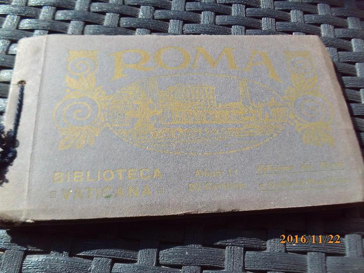Italie Rome Roma map biblioteca Vaticana 20 kaart Vaticaan, Verzamelen, Ansichtkaarten | Buitenland, Ongelopen, Italië, 1940 tot 1960