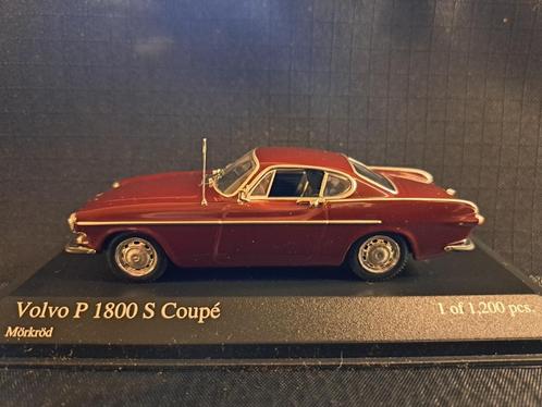 Volvo P 1800 S Coupé 1:43 - 1969 - Dark Red, Hobby en Vrije tijd, Modelauto's | 1:43, Nieuw, Auto, MiniChamps, Ophalen of Verzenden