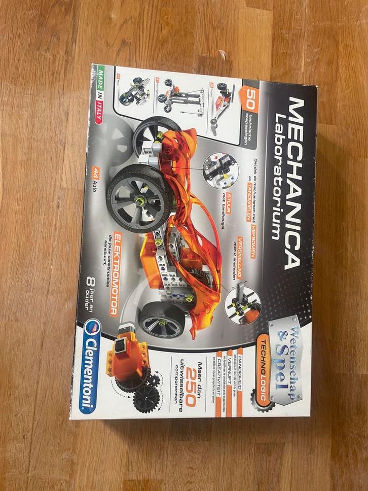 Mechanica Laboratorium Bouwpakket clementoni, Hobby en Vrije tijd, Modelbouw | Auto's en Voertuigen, Gebruikt, Overige typen, Groter dan 1:32