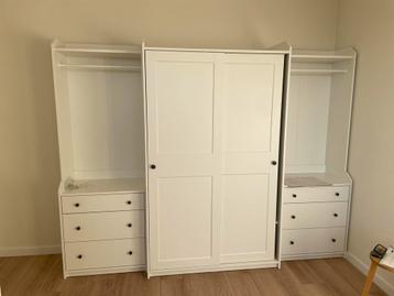 Ikea Hauga kledingkast - 258x55x199 cm - afbeelding 2