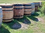 Regenton/statafel van eiken bourgogne wijnvaten, Tuin en Terras, 150 liter of meer, Ophalen, Zo goed als nieuw, Hout
