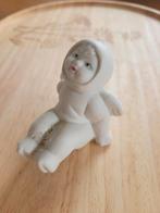 Winterbeeldje porselein, Ophalen of Verzenden, Zo goed als nieuw, Dier