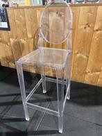 2x Kartell Victoria Ghost - Kristal (nieuwprijs 295pstuk), Huis en Inrichting, Stoelen, Ophalen, Kunststof, Gebruikt, Twee