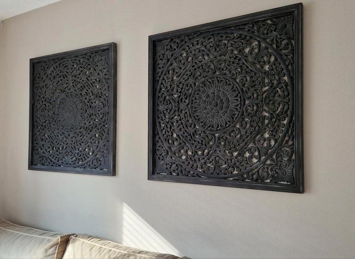 PTMD Wandpaneel 90x90, Huis en Inrichting, Woonaccessoires | Wanddecoraties, Zo goed als nieuw, Ophalen of Verzenden