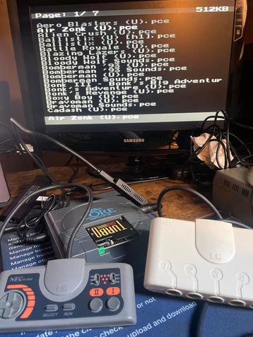 PC Engine Core Grafx met Everdrive beschikbaar voor biedingen