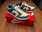 Nike Dunk Low Retro SE, Nike, Verzenden, Blauw, Sneakers of Gympen