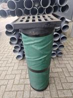 infiltratie put 315 mm met gietijzeren rooster 330x330, Nieuw, Ophalen of Verzenden, Minder dan 2 meter, 80 mm of meer