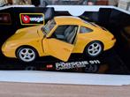 Porsche 911 Carrera 1993, Hobby en Vrije tijd, Modelauto's | 1:18, Ophalen, Zo goed als nieuw, Bburago