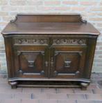 Mooi bewerkt hard houten kastje breed 106 hoog 77 diep 49cm, Antiek en Kunst, Antiek | Meubels | Kasten, Ophalen