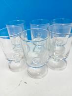 6 Glazen met gall en gall opschrift, Ophalen of Verzenden, Zo goed als nieuw, Overige typen