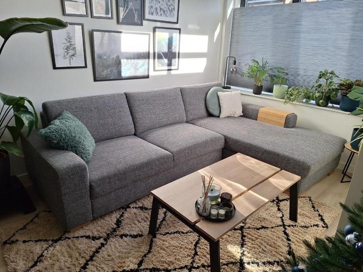 Sörvallen hoekbank 3-zits, Huis en Inrichting, Banken | Bankstellen, Zo goed als nieuw, Hoekbank, Driepersoons, 250 tot 300 cm