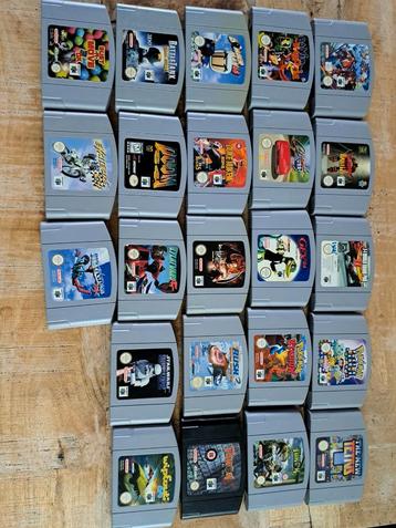 diverse n64 titels beschikbaar voor biedingen