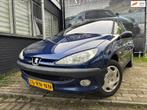 Peugeot 206 1.4-16V Gentry Climatronic 5dr, Auto's, Voorwielaandrijving, Stof, 4 cilinders, Blauw