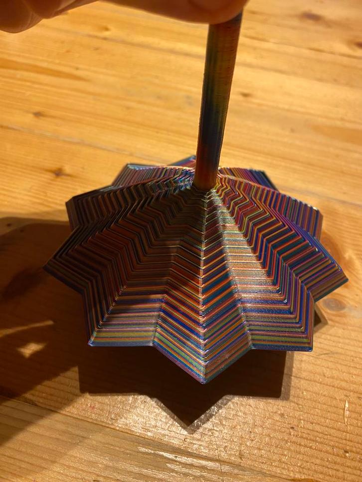 3D-Geprinte Fidget Star – Draai, klik & ontspan, Kinderen en Baby's, Speelgoed | Buiten | Los speelgoed, Nieuw, Ophalen of Verzenden