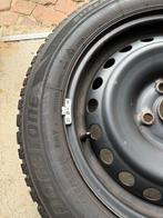 Stalen Velgen met Winterbanden - Kia Rio, Ophalen, Gebruikt, 15 inch, Banden en Velgen