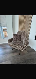 Nuance Stoel met Panterprint, Huis en Inrichting, Ophalen, Overige kleuren, Zo goed als nieuw, Eén