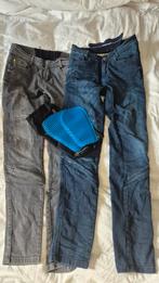 2 kevlar motorbroeken macna maat 28 met kniebeschermers, Ophalen of Verzenden, Broek | textiel, Dames, MACNA