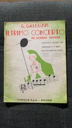 Piano lesboek G Galluzzi, Muziek en Instrumenten, Bladmuziek, Gebruikt, Klassiek, Les of Cursus, Ophalen of Verzenden