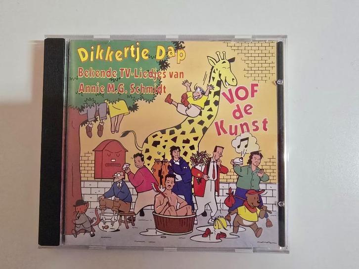 Dikkertje Dap - Bekende TV liedjes - Annie M. G. Schmidt, Cd's en Dvd's, Cd's | Kinderen en Jeugd, Zo goed als nieuw, Ophalen of Verzenden