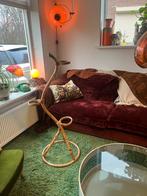 Vintage rotan plantenstandaard - 120 cm hoog, Huis en Inrichting, Woonaccessoires | Overige, Ophalen, ., Noordwolde, Zo goed als nieuw