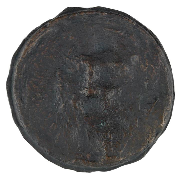 Penning VPK 1999 Cor Hund : Auguste Rodin, Postzegels en Munten, Penningen en Medailles, Brons, Nederland, Verzenden