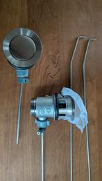 2x Grohe RVS Popup Afvoerplug - Nieuwstaat, Ophalen of Verzenden, Nieuw, Rvs, Kraan