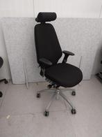 RH-400 ergonomische bureaustoel met hoofdsteun, Zwart, Ophalen of Verzenden, Zo goed als nieuw, Bureaustoel