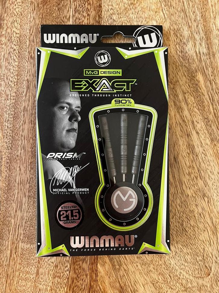 Micheal van Gerwen pijlen, Sport en Fitness, Darts, Zo goed als nieuw, Pijlen, Ophalen of Verzenden