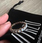 Otazu aanschuif ring goud / wit, Sieraden, Tassen en Uiterlijk, Ringen, Wit, Ophalen of Verzenden, Zo goed als nieuw, Dame